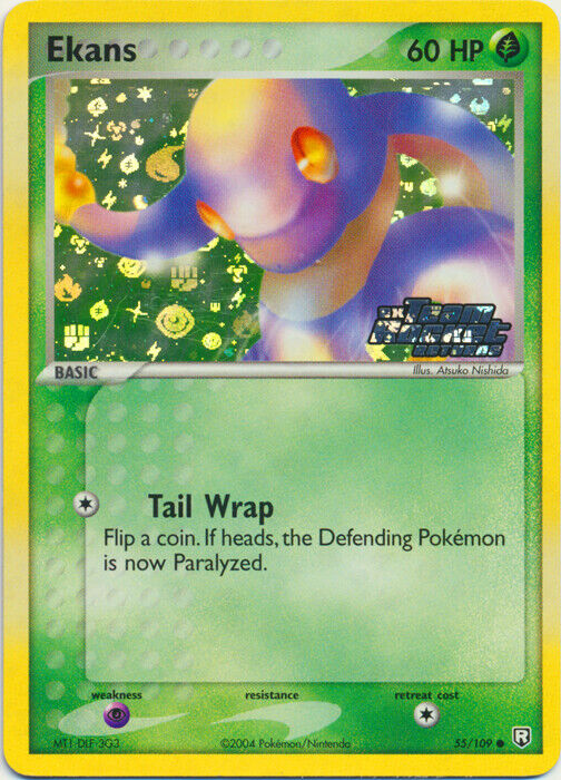 Ekans (55/109) (Stamped) [EX: Team Rocket Returns] | Devastation Store