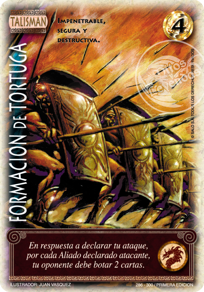 Formación de Tortuga, Leyendas - Devastation Store | Devastation Store