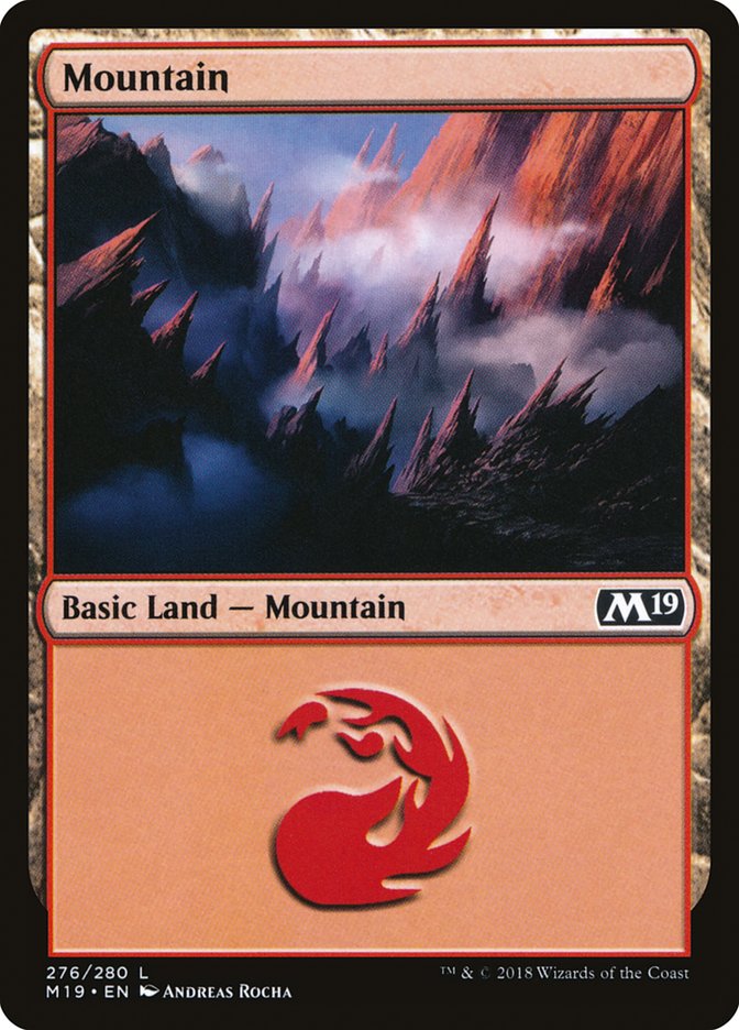 Mountain (276) [Core Set 2019] | Devastation Store
