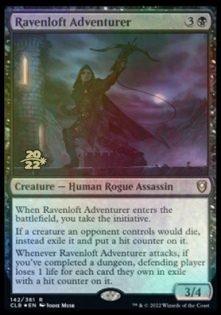 Ravenloft Adventurer [Commander Legends: Battle for Baldur's Gate Prerelease Promos] | Devastation Store