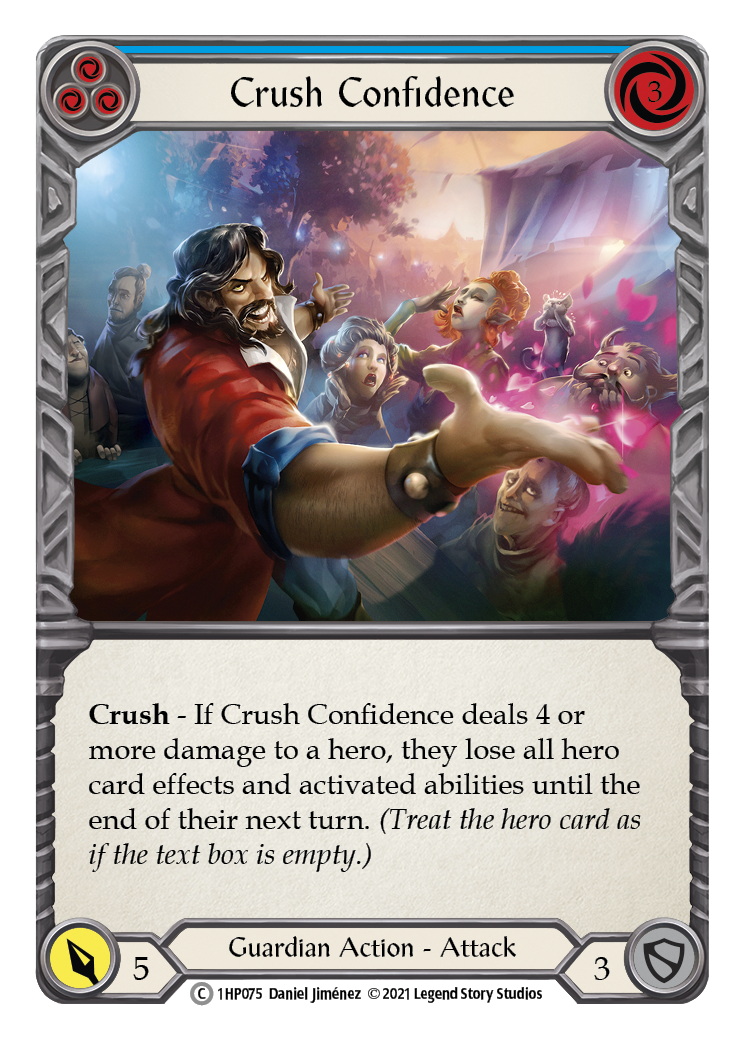 Crush Confidence (Blue) [1HP075] | Devastation Store