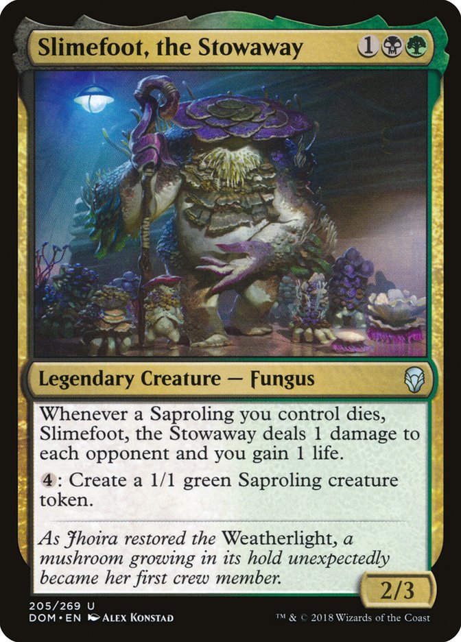 Slimefoot, the Stowaway [Dominaria] | Devastation Store