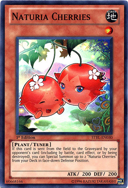 Naturia Cherries [STBL-EN030] Super Rare | Devastation Store