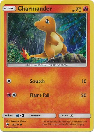 Charmander (18/147) (Premium Collection Promo) [Sun & Moon: Burning Shadows] | Devastation Store