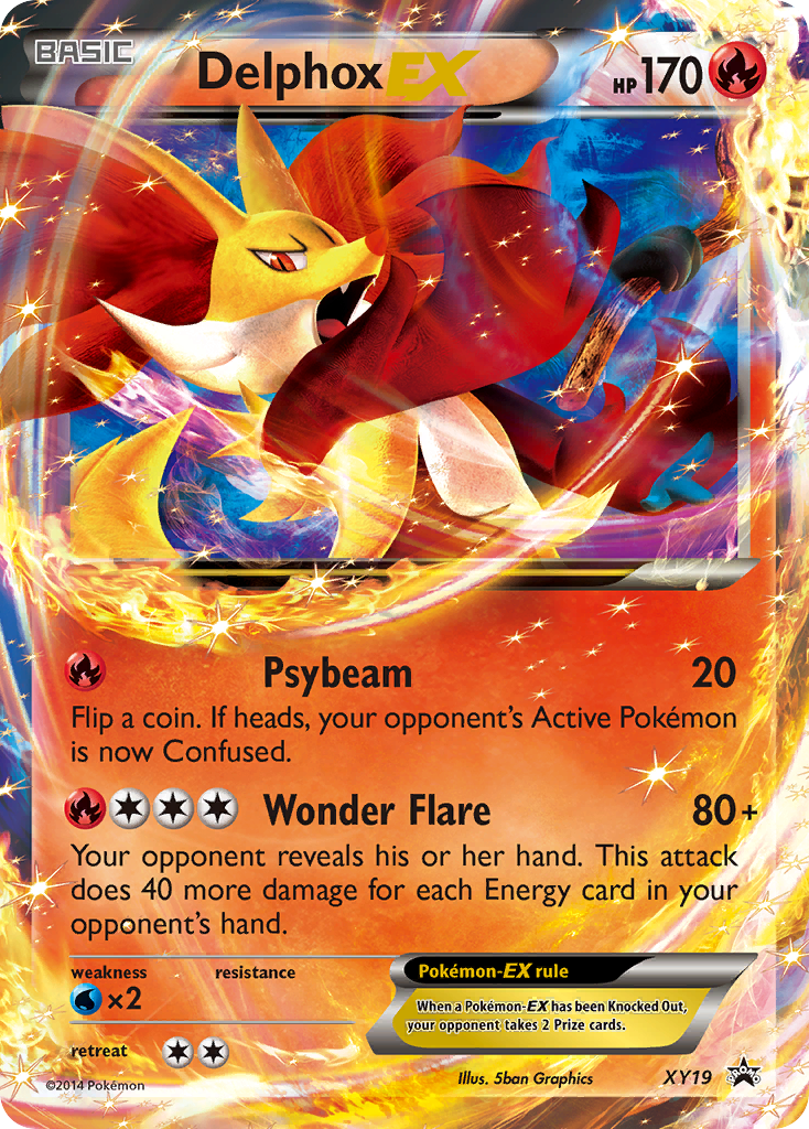 Delphox EX (XY19) [XY: Black Star Promos] | Devastation Store