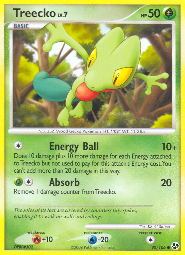 Treecko (90/106) [Diamond & Pearl: Great Encounters] | Devastation Store