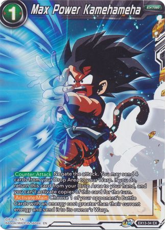 Max Power Kamehameha [EX13-34] | Devastation Store