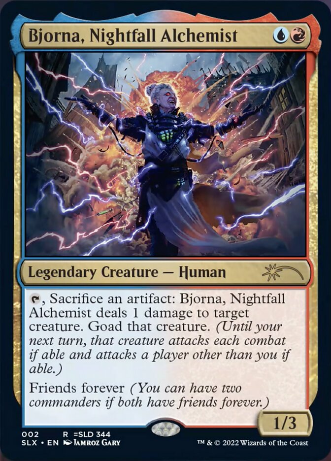 Bjorna, Nightfall Alchemist [Secret Lair: Universes Within] | Devastation Store