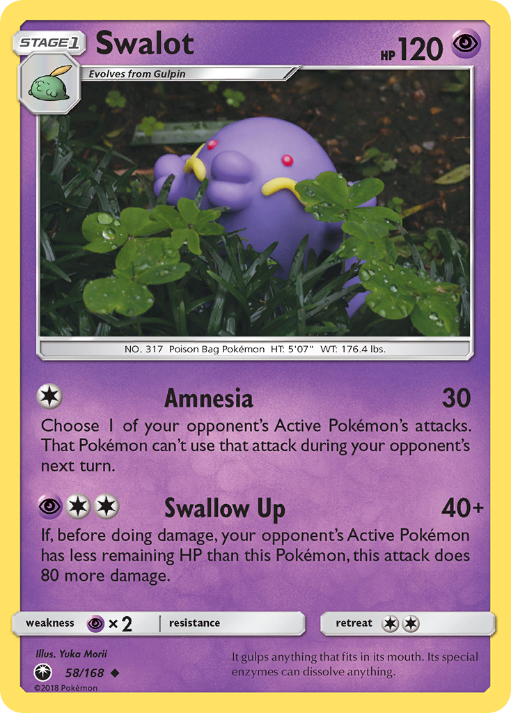 Swalot (58/168) [Sun & Moon: Celestial Storm] | Devastation Store