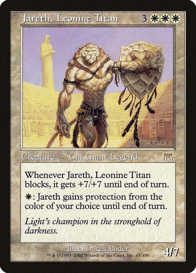 Jareth, Leonine Titan [Onslaught] - Devastation Store | Devastation Store