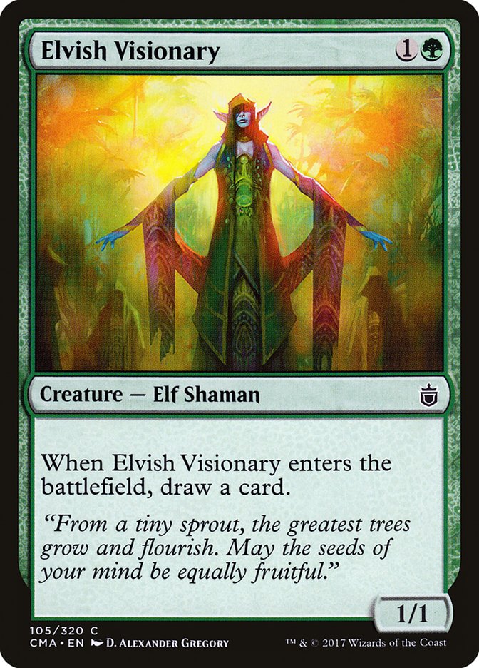 Elvish Visionary [Commander Anthology] | Devastation Store
