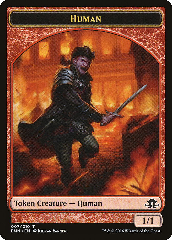Human [Eldritch Moon Tokens] | Devastation Store