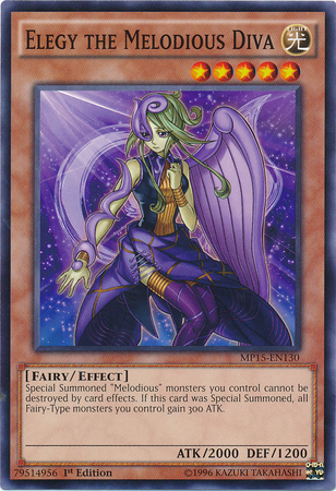 Elegy the Melodious Diva [MP15-EN130] Common | Devastation Store