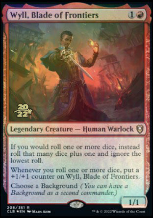 Wyll, Blade of Frontiers [Commander Legends: Battle for Baldur's Gate Prerelease Promos] | Devastation Store