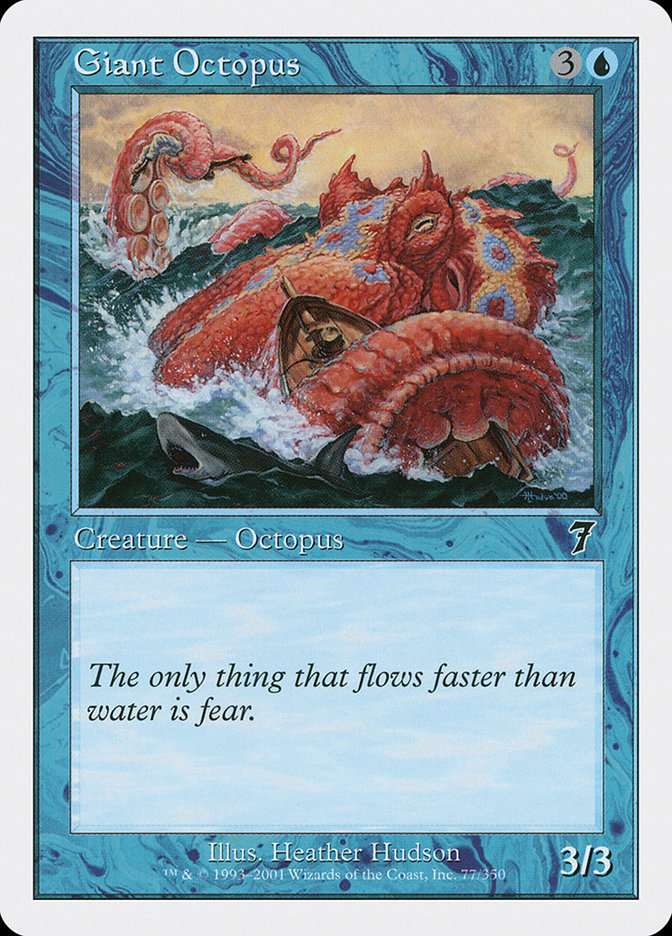 Giant Octopus [Seventh Edition] - Devastation Store | Devastation Store