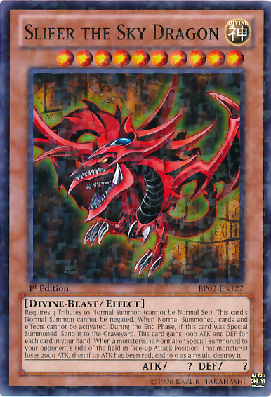 Slifer the Sky Dragon [BP02-EN127] Mosaic Rare | Devastation Store