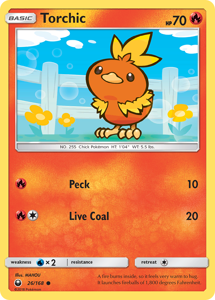 Torchic (26/168) [Sun & Moon: Celestial Storm] | Devastation Store