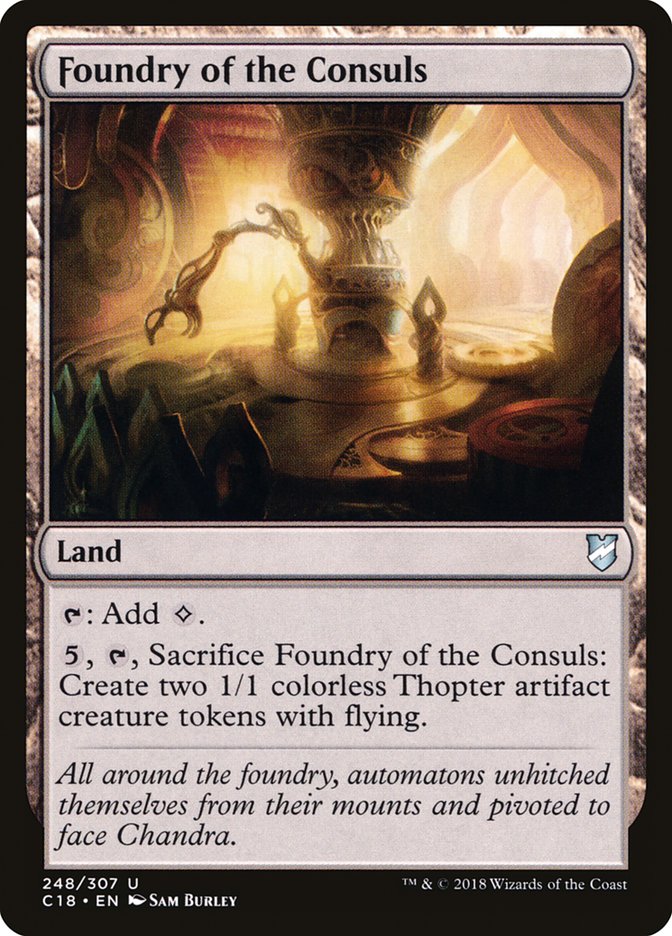 Foundry of the Consuls [Commander 2018] - Devastation Store | Devastation Store