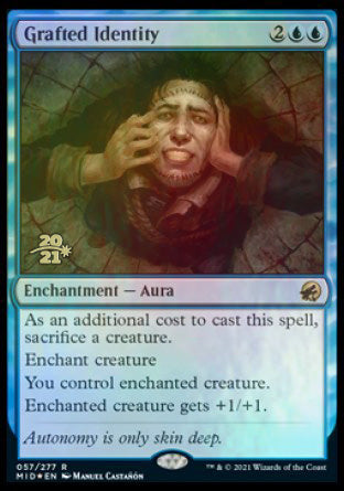 Grafted Identity [Innistrad: Midnight Hunt Prerelease Promos] | Devastation Store