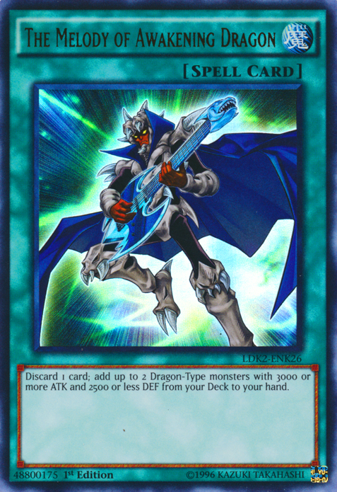 The Melody of Awakening Dragon [LDK2-ENK26] Ultra Rare | Devastation Store