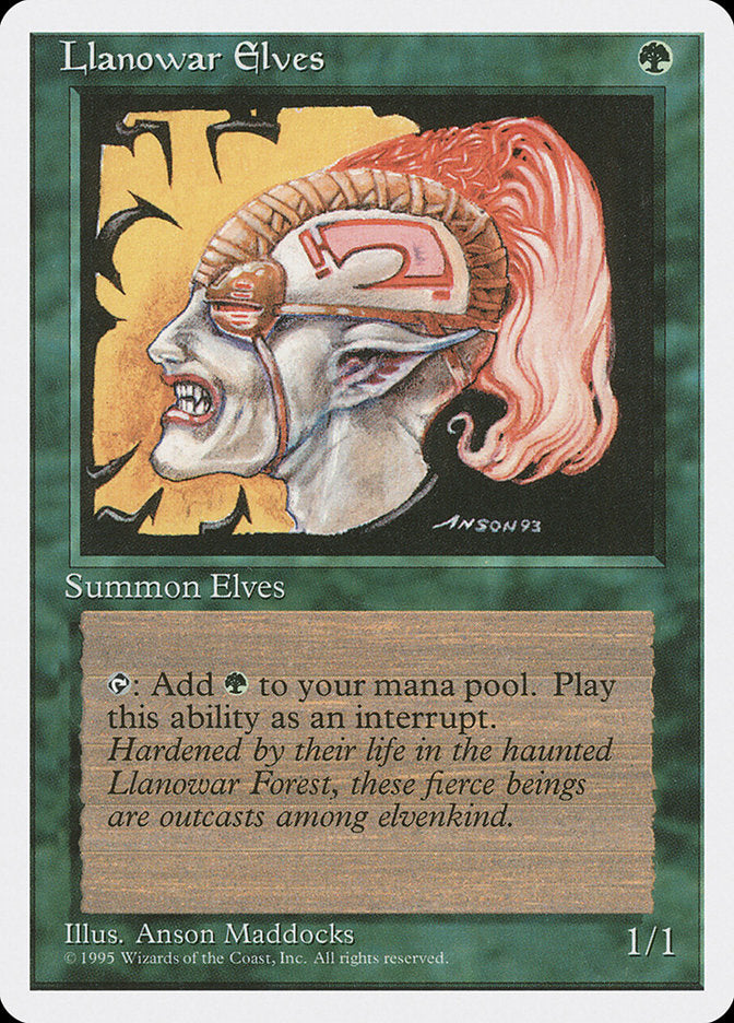 Llanowar Elves [Fourth Edition] - Devastation Store | Devastation Store