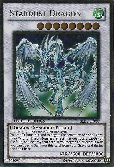 Stardust Dragon [GLD3-EN037] Gold Rare | Devastation Store