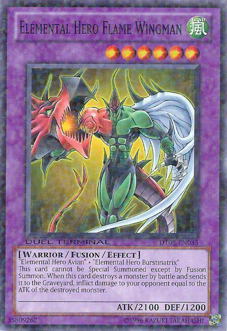 Elemental Hero Flame Wingman [DT03-EN035] Common | Devastation Store