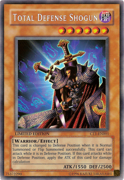 Total Defense Shogun [CT1-EN001] Secret Rare | Devastation Store