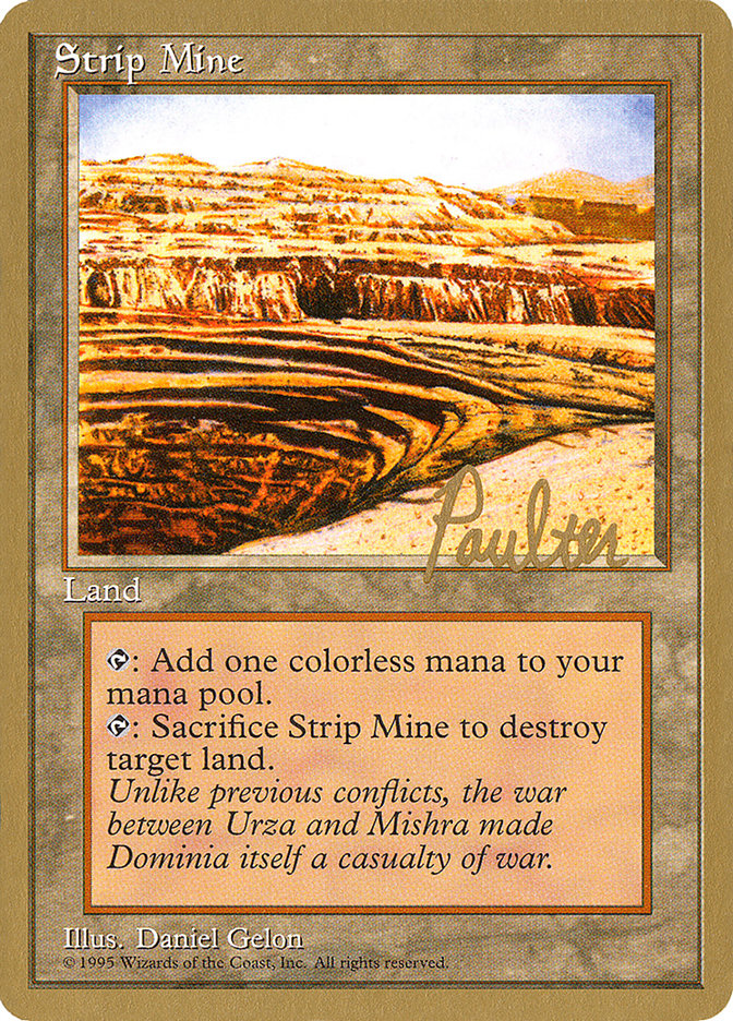 Strip Mine (Preston Poulter) [Pro Tour Collector Set] | Devastation Store