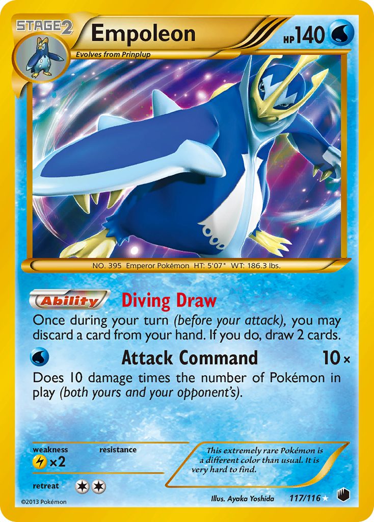 Empoleon (117/116) [Black & White: Plasma Freeze] | Devastation Store