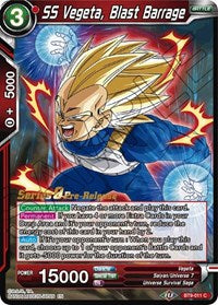 SS Vegeta, Blast Barrage [BT9-011] | Devastation Store