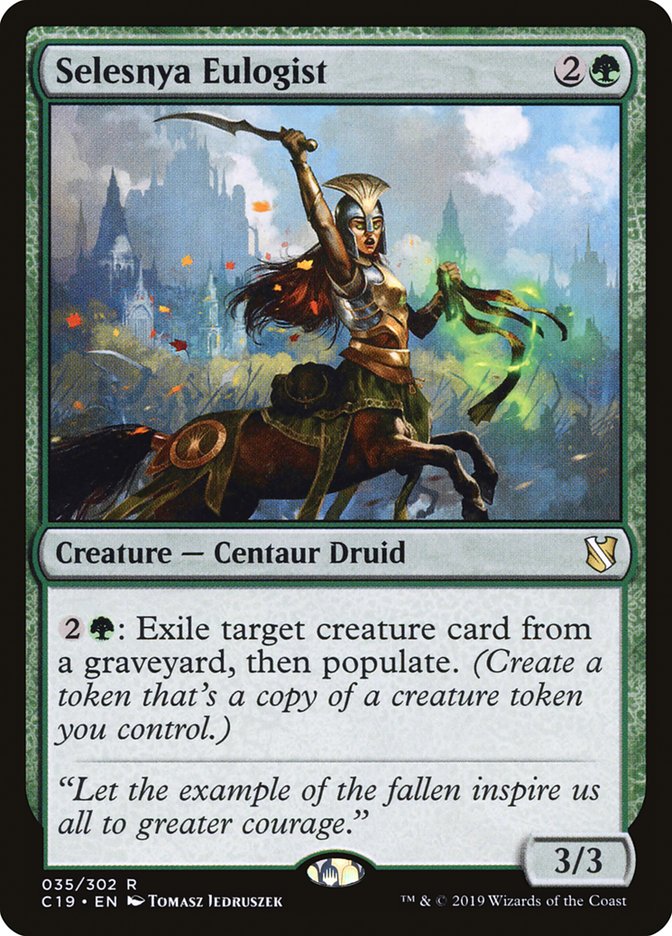 Selesnya Eulogist [Commander 2019] | Devastation Store