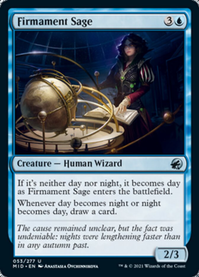 Firmament Sage [Innistrad: Midnight Hunt] | Devastation Store