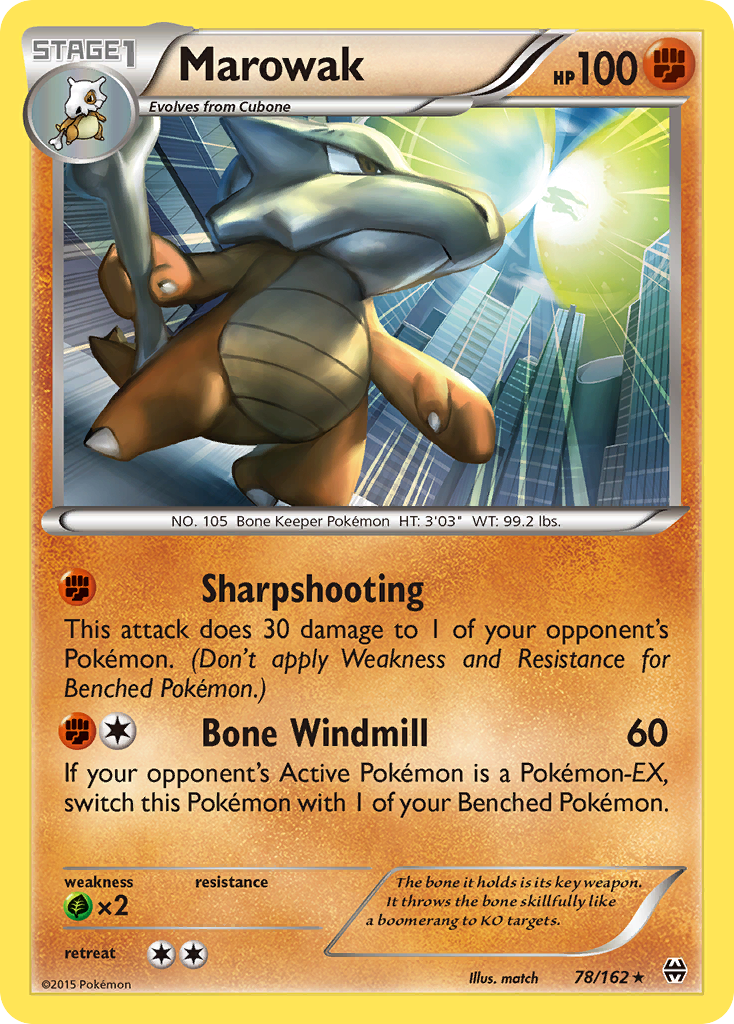 Marowak (78/162) [XY: BREAKthrough] | Devastation Store