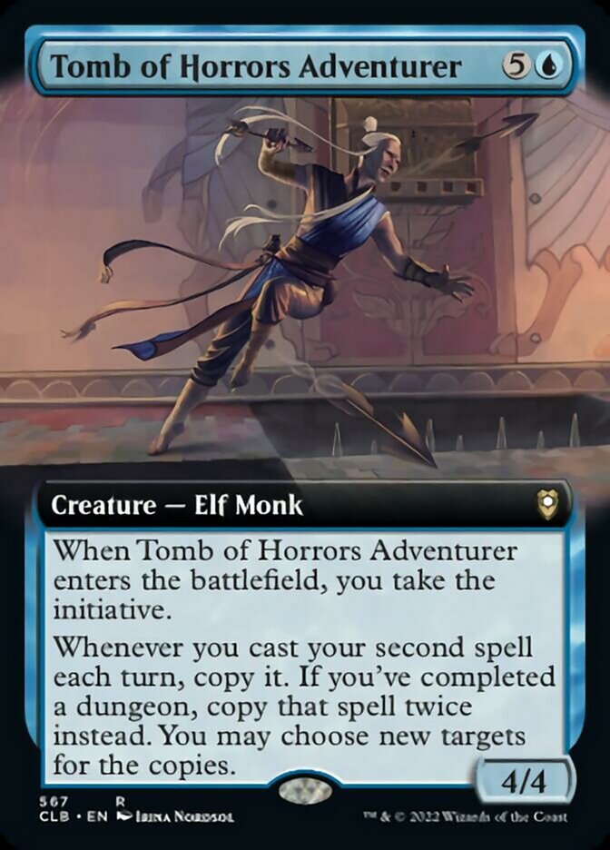 Tomb of Horrors Adventurer (Extended Art) [Commander Legends: Battle for Baldur's Gate] | Devastation Store