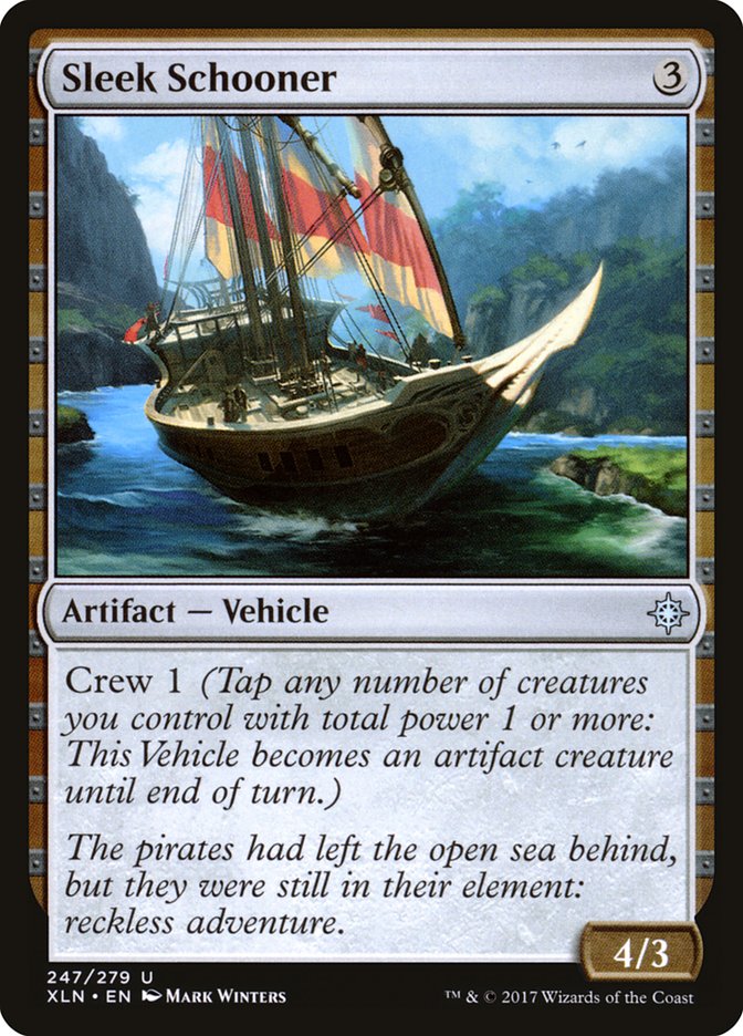 Sleek Schooner [Ixalan] - Devastation Store | Devastation Store