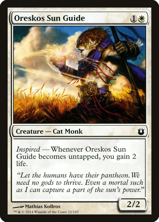 Oreskos Sun Guide [Born of the Gods] - Devastation Store | Devastation Store