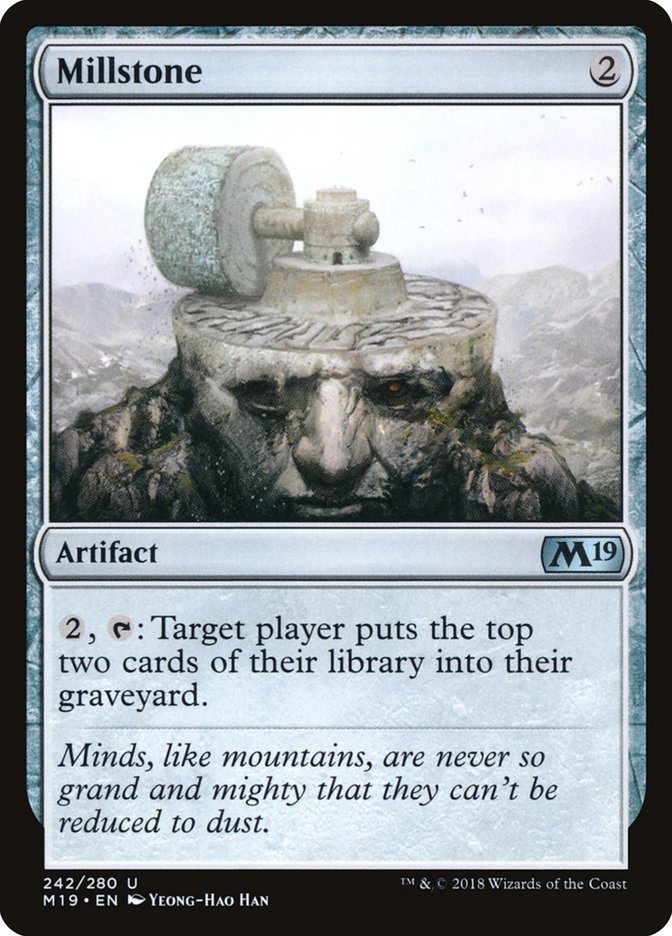 Millstone [Core Set 2019] | Devastation Store