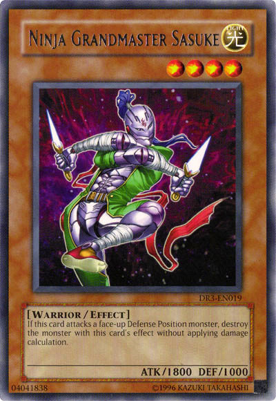 Ninja Grandmaster Sasuke [DR3-EN019] Rare | Devastation Store