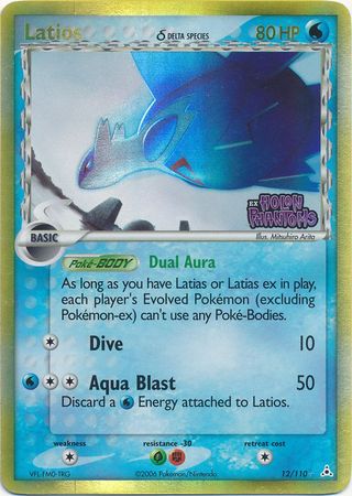 Latios (12/110) (Delta Species) (Stamped) [EX: Holon Phantoms] | Devastation Store