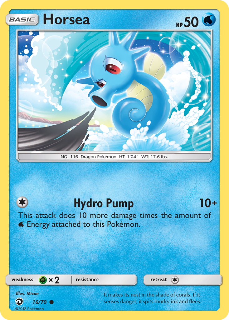 Horsea (16/70) [Sun & Moon: Dragon Majesty] | Devastation Store