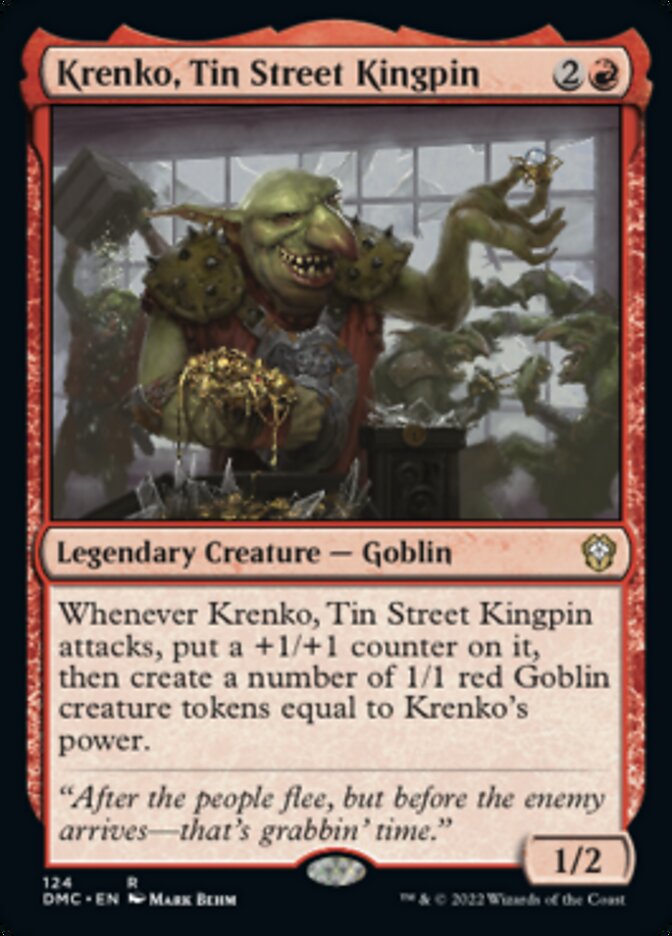 Krenko, Tin Street Kingpin [Dominaria United Commander] | Devastation Store