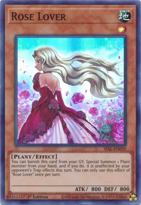 Rose Lover [SESL-EN039] Super Rare | Devastation Store