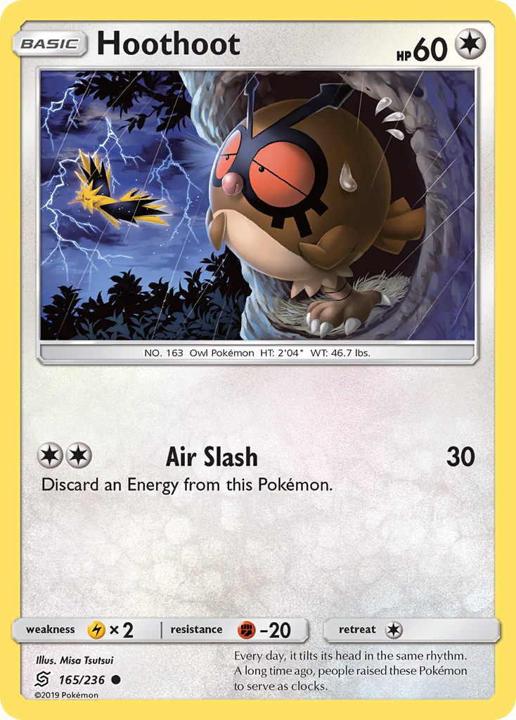 Hoothoot (165/236) [Sun & Moon: Unified Minds] | Devastation Store