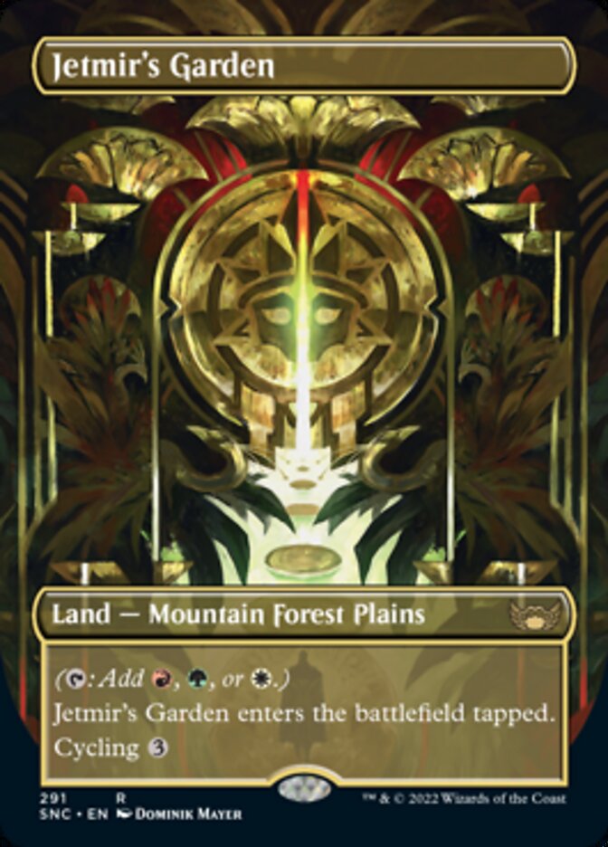 Jetmir's Garden (Borderless Alternate Art) [Streets of New Capenna] | Devastation Store