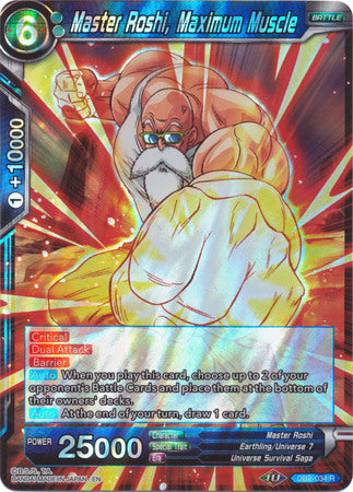 Master Roshi, Maximum Muscle [DB2-034] | Devastation Store