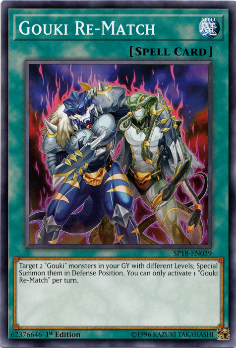Gouki Re-Match [SP18-EN039] Common | Devastation Store