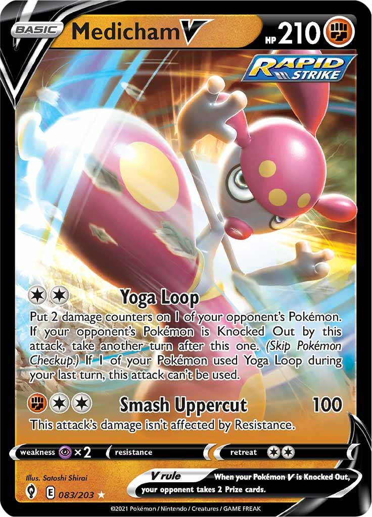 Medicham V (083/203) [Sword & Shield: Evolving Skies] | Devastation Store