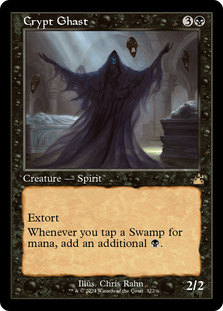 Crypt Ghast (Retro Frame) [Ravnica Remastered] | Devastation Store