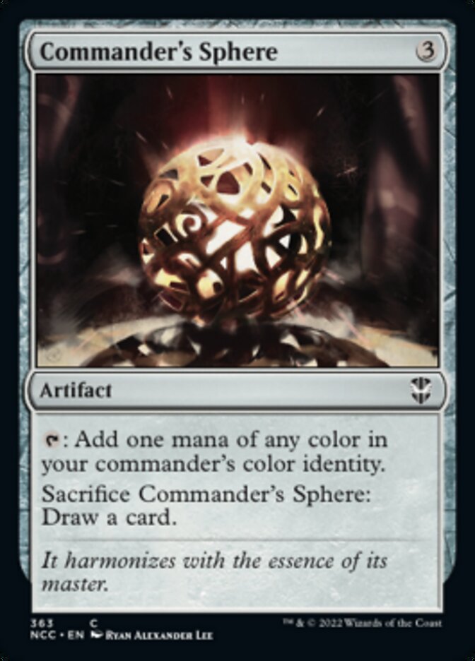 Commander's Sphere [Streets of New Capenna Commander] | Devastation Store